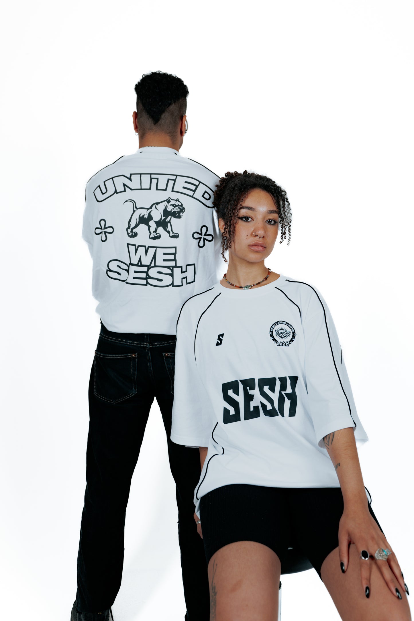 SESH Team Jersey White